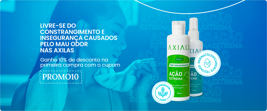 O que causa mau odor forte nas axilas?