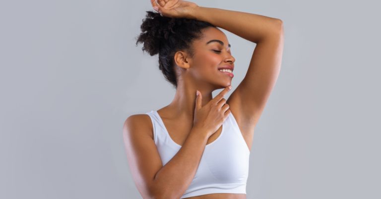 Como regular o pH da axila?